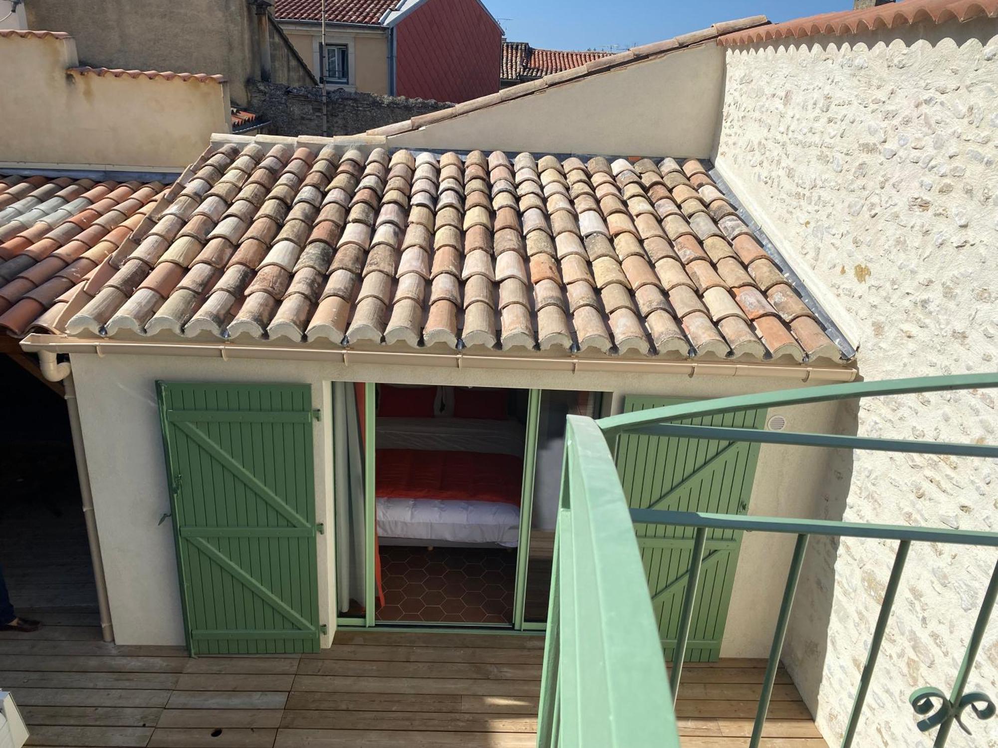 Drome Provencale Maison Familiale Calme Dans Village Valréas Exteriör bild