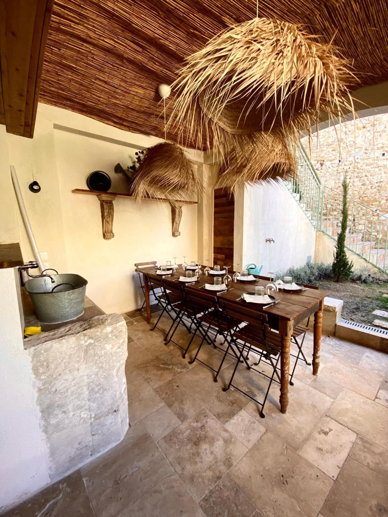 Drome Provencale Maison Familiale Calme Dans Village Valréas Exteriör bild